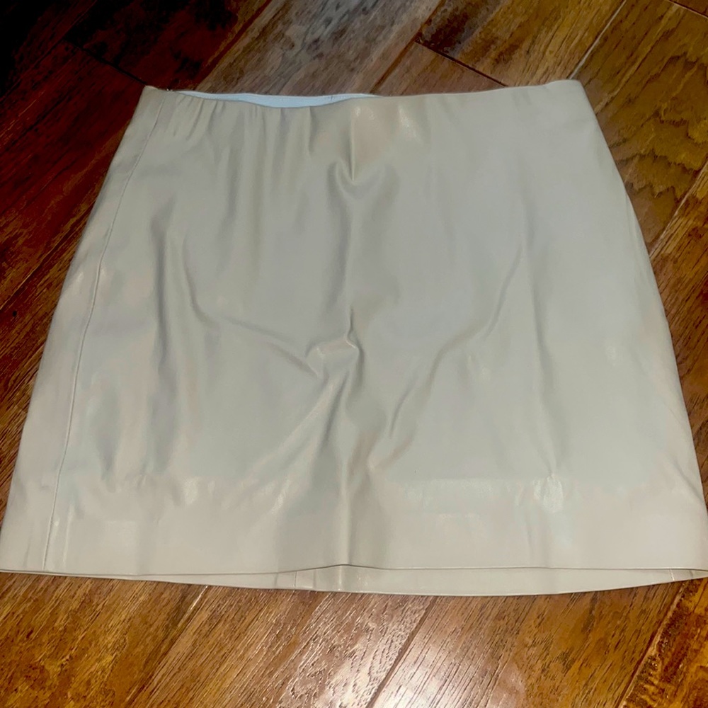 fashion nova leather skirt